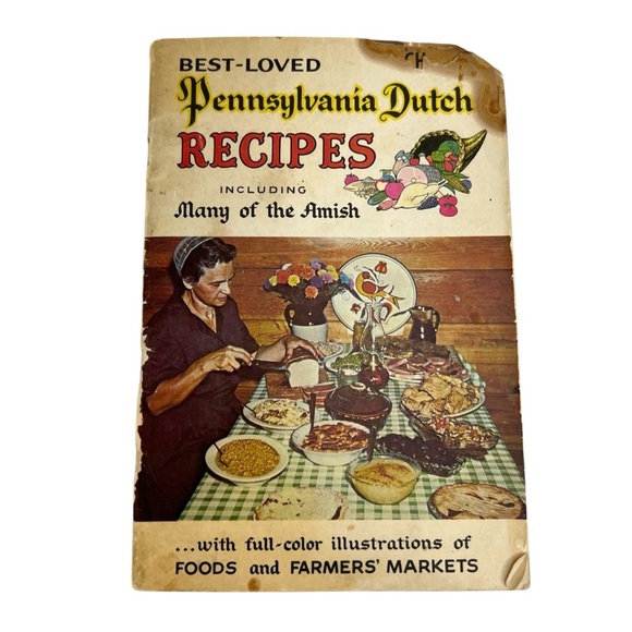Vintage 1963 Best Loved Pennsylvania Dutch Recipes Cookbook Booklet Lancaster PA - Picture 1 of 10